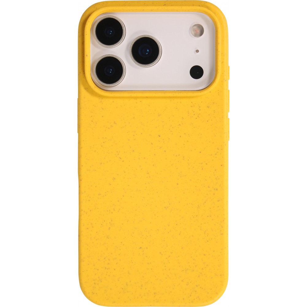 Coque iPhone 17 Pro - Bio Eco-Friendly jaune