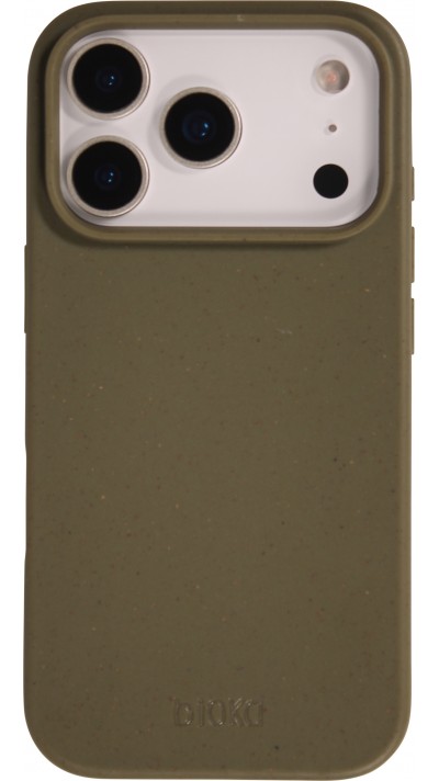 Coque iPhone 17 Pro - Bioka biodégradable et compostable Eco-Friendly - Vert foncé Coque iPhone 17 Pro - Bioka biodégradable et compostable Eco-Friendly - Vert foncé
