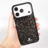 iPhone 17 Pro Case Hülle - Carbomile Forged Carbon (Kompatibel mit MagSafe)