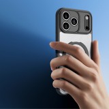 Coque iPhone 17 Pro - Dux Ducis Aimo Mag Series avec support et anneau magnétique  - Noir