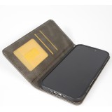 Coque iPhone 17 Pro - Flip Géometrique - Gris