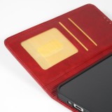 Coque iPhone 17 Pro - Flip Géometrique - Rouge