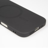 Coque iPhone 17 Pro - Gel souple avec vitre de protection caméra MagSafe - Noir