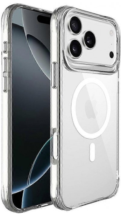 Hülle iPhone 17 Pro - MagSafe kompatibel Gummi transparent TPU Silikon