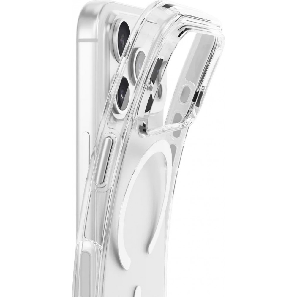 Hülle iPhone 17 Pro - MagSafe kompatibel Gummi transparent TPU Silikon