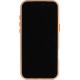 Coque iPhone 17 Pro Max - Jelly Color semi-transparent avec MagSafe - Orange