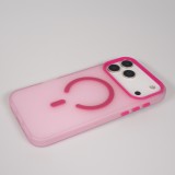 Coque iPhone 17 Pro - Jelly Color semi-transparent avec MagSafe - Rose
