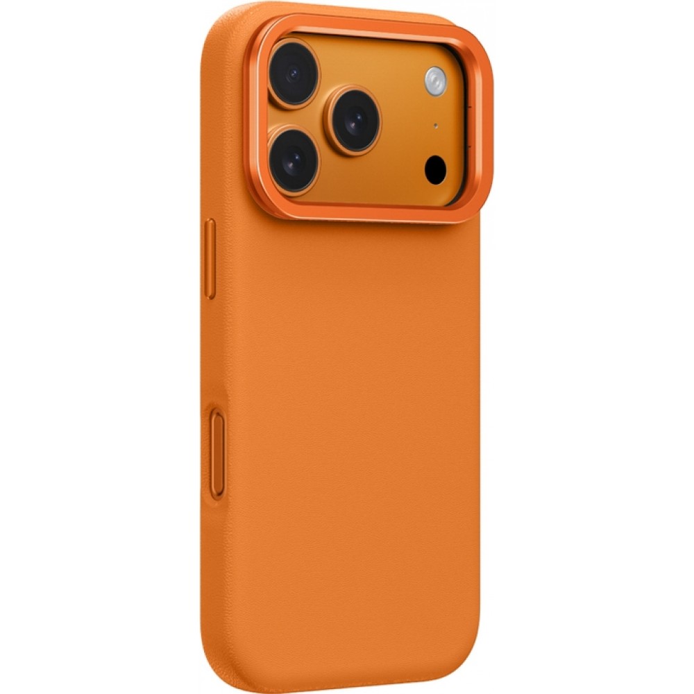Coque iPhone 17 Pro Max - AmazingThing Glamour AllSkin MagSafe avec support pour cam&eacute;ra - Orange