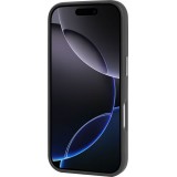 iPhone 17 Pro Max Case Hülle - Audi TT MagSafe Kunstleder mit geprägtem Logo - Schwarz