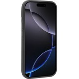 iPhone 17 Pro Max Case Hülle - Audi TT MagSafe Kunstleder mit geprägtem Logo - Schwarz