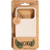 iPhone 17 Pro Max Case Hülle - Bioka Biologisch Abbaubar Eco-Friendly Kompostierbar - Weiss