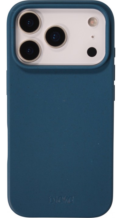 Coque iPhone 17 Pro Max - Bioka biodégradable et compostable Eco-Friendly - Bleu Coque iPhone 17 Pro Max - Bioka biodégradable et compostable Eco-Friendly - Bleu