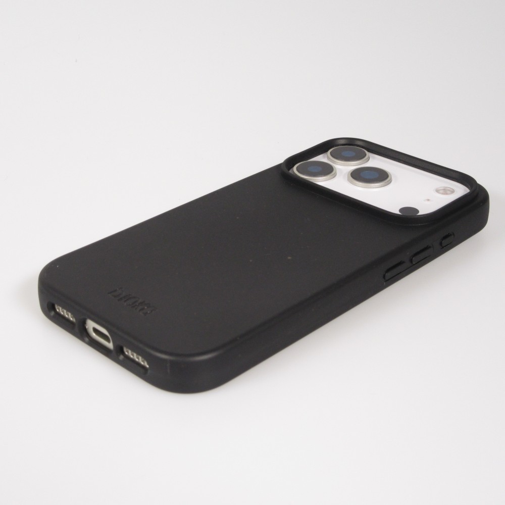 Coque iPhone 17 Pro Max - Bioka biodégradable et compostable Eco-Friendly - Noir