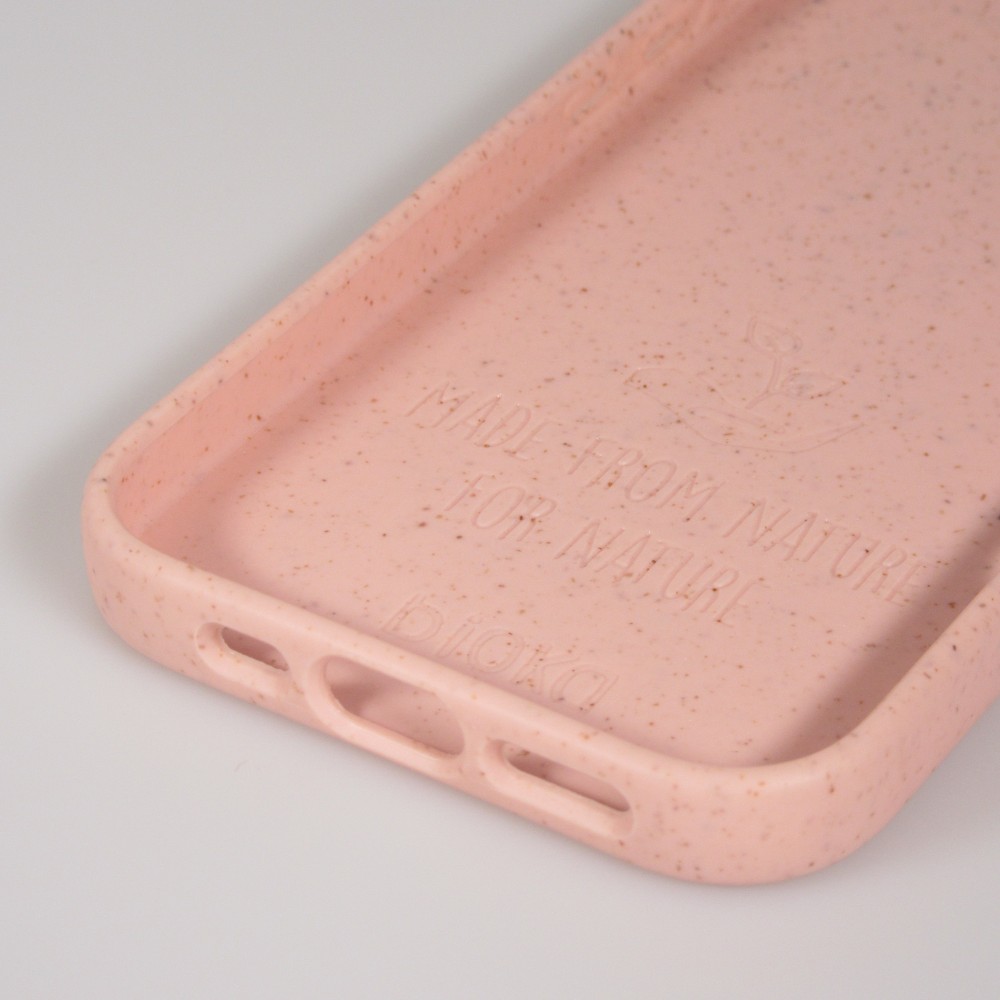 Hülle iPhone 17 Pro Max - Bioka Biologisch Abbaubar Eco-Friendly Kompostierbar - Rosa