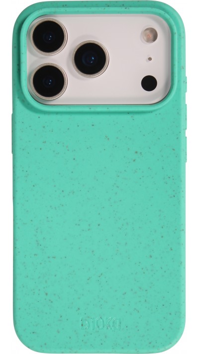 Coque iPhone 17 Pro Max - Bioka biodégradable et compostable Eco-Friendly - Turquoise Coque iPhone 17 Pro Max - Bioka biodégradable et compostable Eco-Friendly - Turquoise