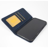 Coque iPhone 17 Pro Max - Flip Géometrique - Bleu