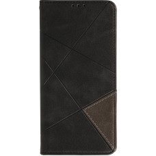 Coque iPhone 17 Pro Max - Flip Géometrique - Noir