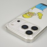 Coque iPhone 17 Pro Max - Gel cartoon Homer Simpson