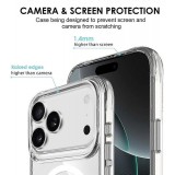 Hülle iPhone 17 Pro Max - MagSafe kompatibel Gummi transparent TPU Silikon