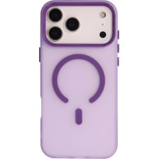 Coque iPhone 17 Pro Max - Jelly Color semi-transparent avec MagSafe - Violet