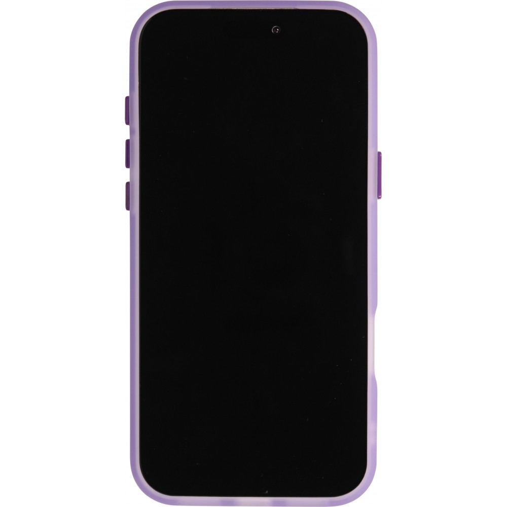 Coque iPhone 17 Pro Max - Jelly Color semi-transparent avec MagSafe - Violet