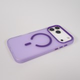 Coque iPhone 17 Pro Max - Jelly Color semi-transparent avec MagSafe - Violet