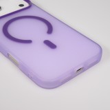 Coque iPhone 17 Pro Max - Jelly Color semi-transparent avec MagSafe - Violet
