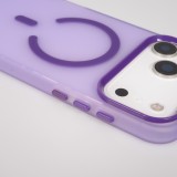 Coque iPhone 17 Pro Max - Jelly Color semi-transparent avec MagSafe - Violet