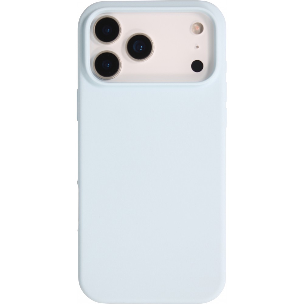 Coque iPhone 17 Pro Max - Soft Touch - Bleu clair
