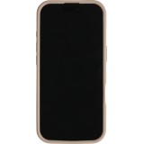 Coque iPhone 17 Pro Max - Murale ventouse pastel avec fixation sur surfaces - Brun