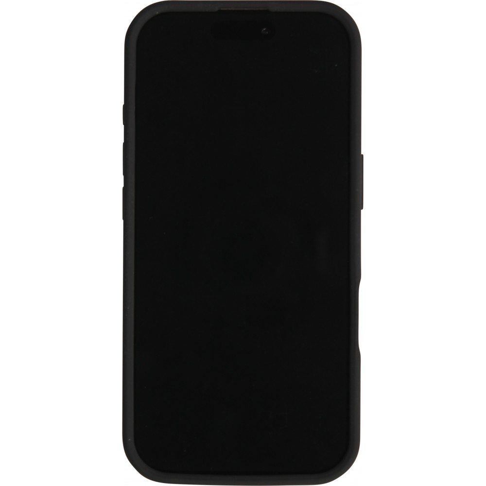 Coque iPhone 17 Pro Max - Murale ventouse pastel avec fixation sur surfaces - Noir