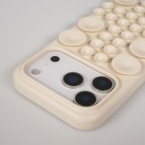 Coque iPhone 17 Pro Max - Murale ventouse pastel avec fixation sur surfaces - Vanille