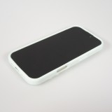 Coque iPhone 17 Pro - Murale ventouse pastel avec fixation sur surfaces - Vert menthe