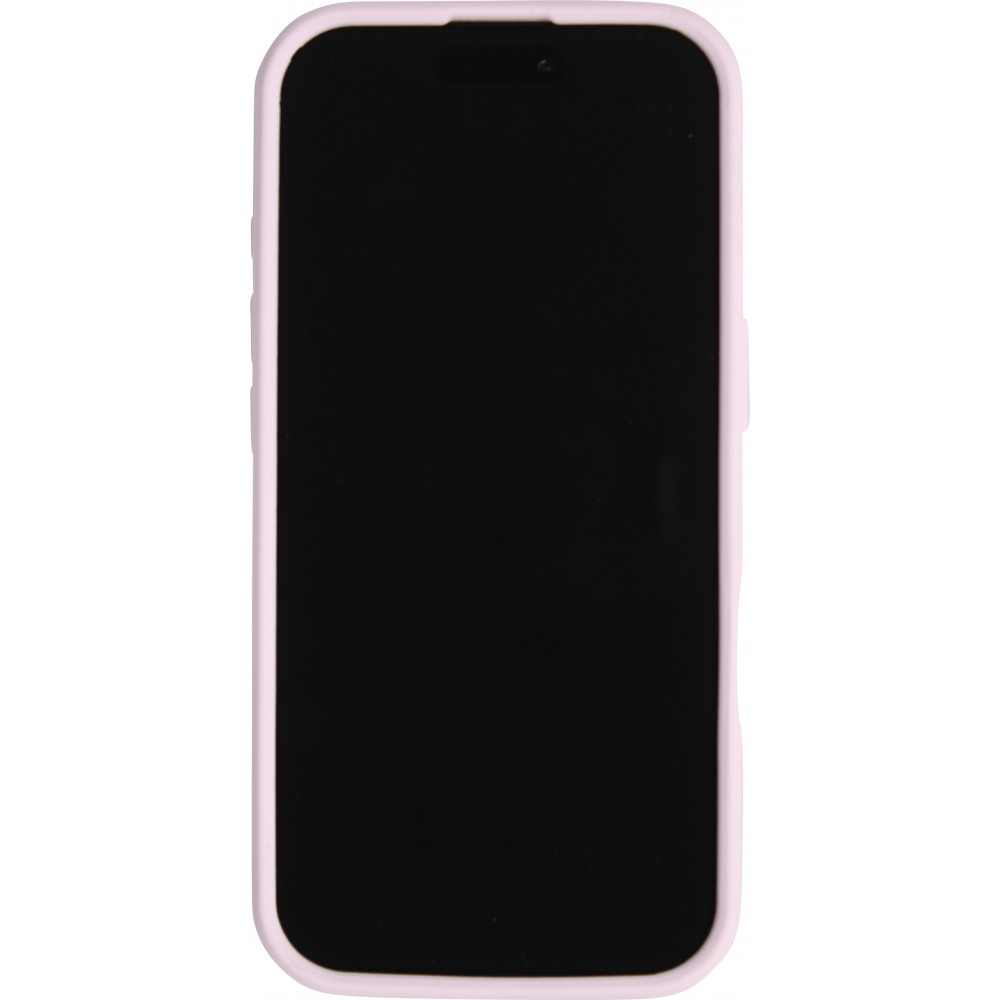 Coque iPhone 17 Pro - Murale ventouse pastel avec fixation sur surfaces - Violet