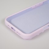 Coque iPhone 17 Pro - Murale ventouse pastel avec fixation sur surfaces - Violet
