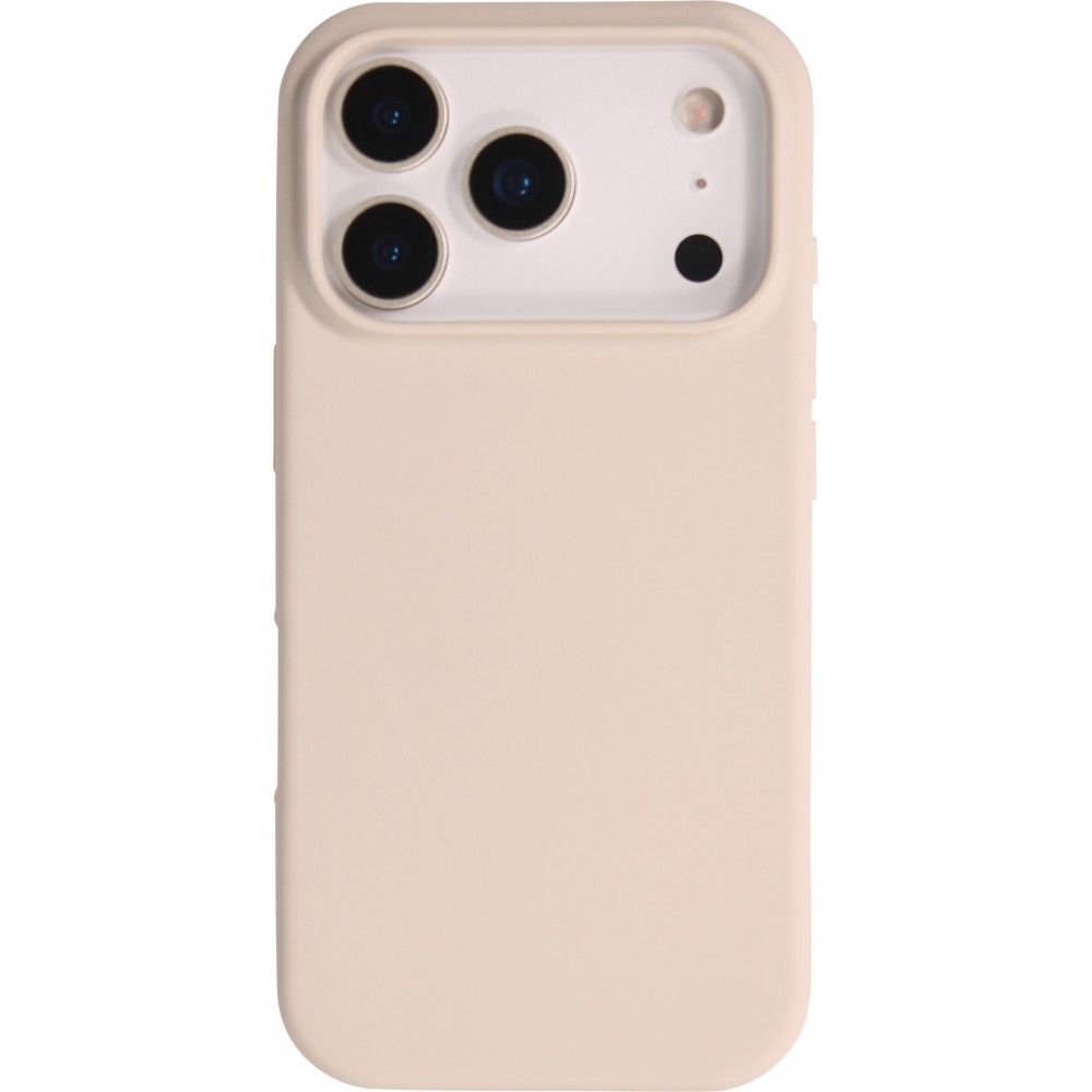 Coque iPhone 17 Pro Max - Soft touch - Beige