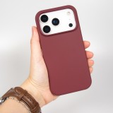 Coque iPhone 17 Pro Max - Soft Touch - Bordeaux