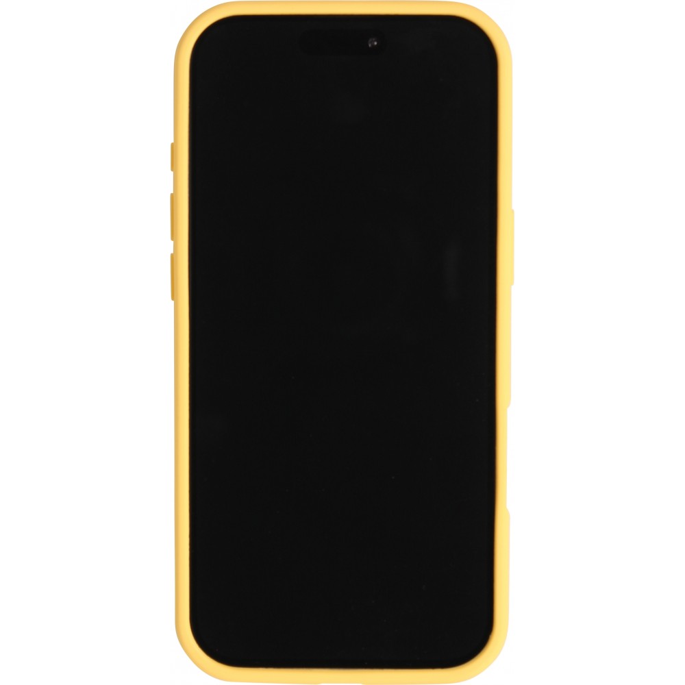 Coque iPhone 17 Pro Max - Soft Touch - Jaune