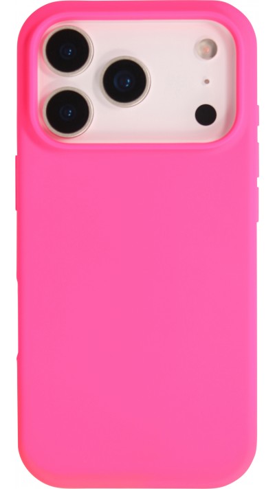Coque iPhone 17 Pro Max - Soft Touch - Rose foncé