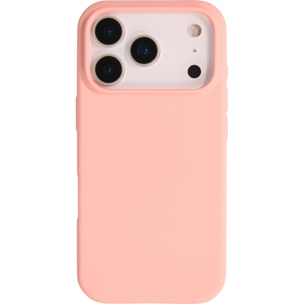 Coque iPhone 17 Pro Max - Soft Touch - Rose clair