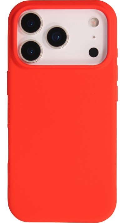 Coque iPhone 17 Pro - Soft Touch - Rouge