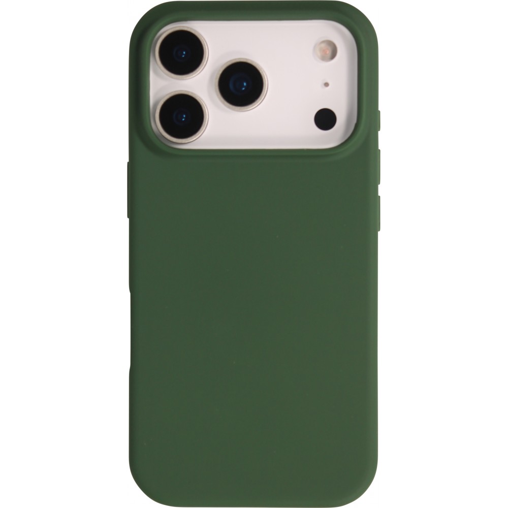 Coque iPhone 17 Pro Max - Soft Touch - Vert foncé
