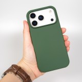 Coque iPhone 17 Pro Max - Soft Touch - Vert foncé