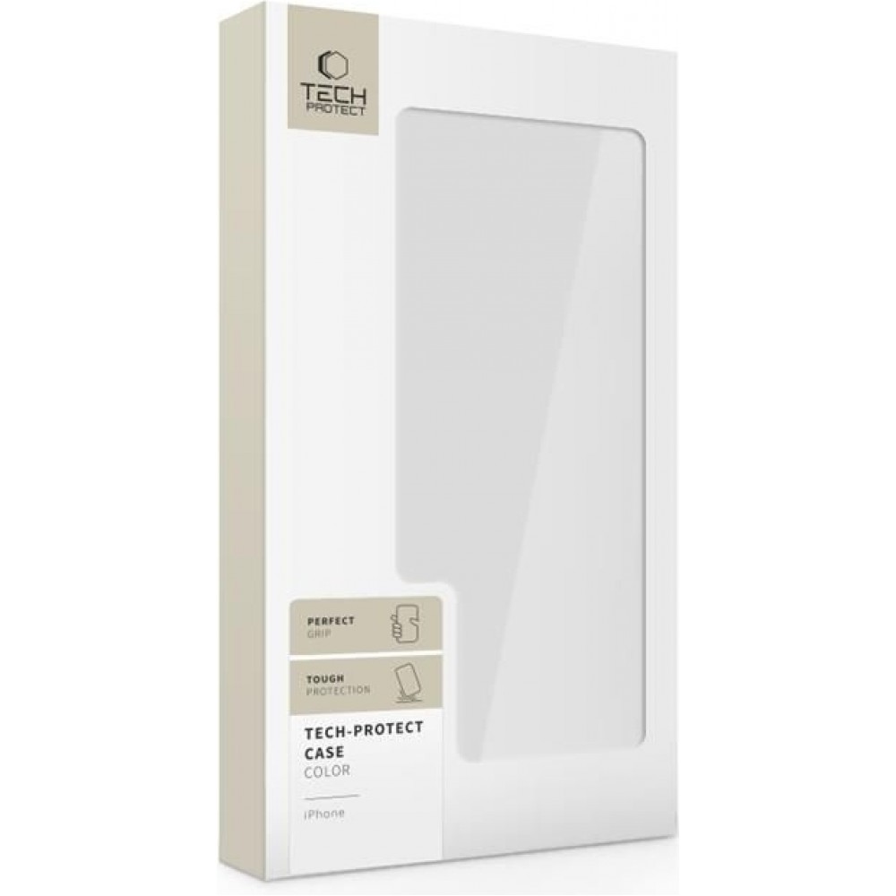 Coque iPhone 17 Pro - Tech-Protect Ion Carbon compatible avec MagSafe durable et légère - Argent