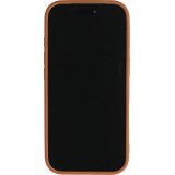 iPhone 17 Pro Max Case Hülle - MagSafe-kompatibles Premium-Technikgewebe mit eleganter Schutzhülle - Braun