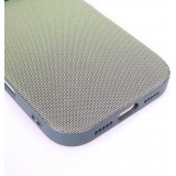iPhone 17 Pro Max Case Hülle - MagSafe-kompatibles Premium-Technikgewebe mit eleganter Schutzhülle - Grün