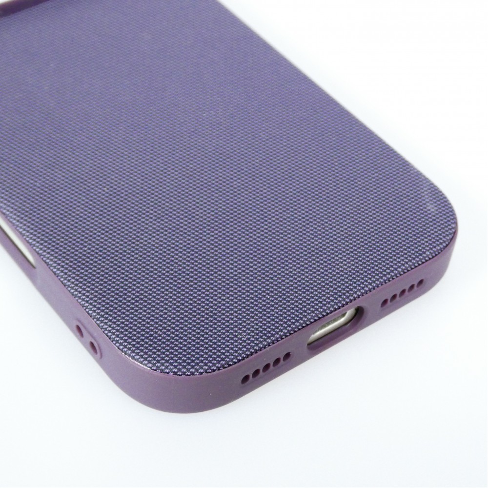 iPhone 17 Pro Max Case Hülle - MagSafe-kompatibles Premium-Technikgewebe mit eleganter Schutzhülle - Violett