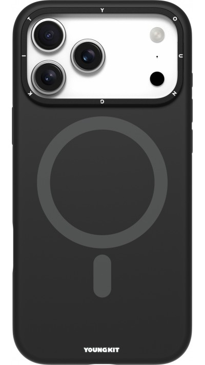 Coque iPhone 17 Pro Max - Youngkit Gel Cream Series MagSafe - Noir