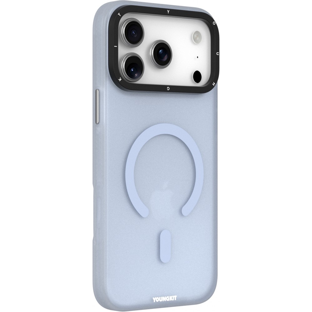 iPhone 17 Pro Case Hülle - Youngkit Hidden Sand MagSafe - Blau