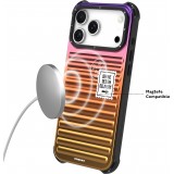 Coque iPhone 17 Pro Max - Youngkit Secret Color dégradé compatible MagSafe - Bleu